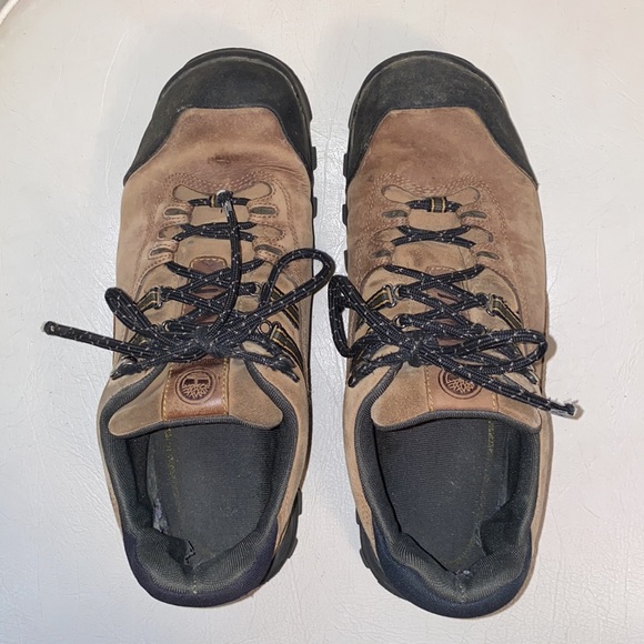 Timberland low cut brown work shoes / hikers size 11 - Picture 8 of 12